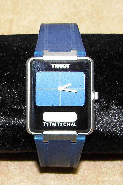 tissot timer dial strap 1990 rubber watches bidorbuy nwc swiss sold