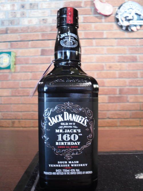 Whisky - JACK DANIELS 160 Year Birthday edition bottle - still sealed