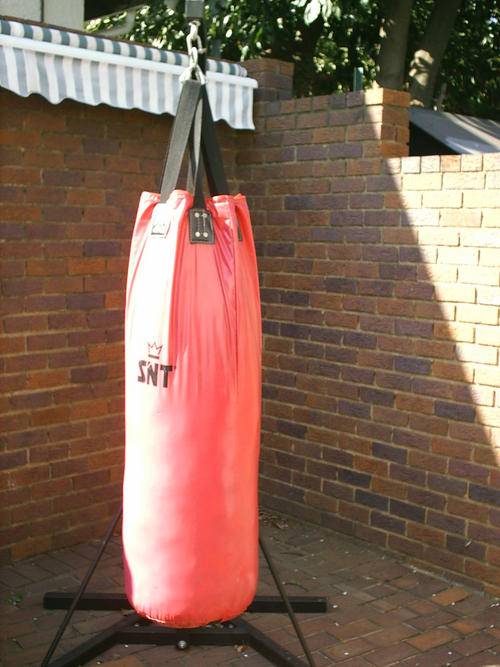 Combat Sports XXL punching bag and stand (SNT) was sold for R750.00