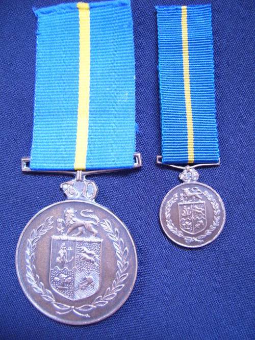 Other Medals SOUTH AFRICAN POLICE MEDAL FOR FAITHFUL SERVICE was sold