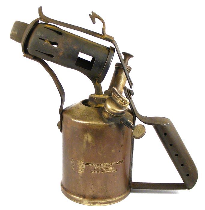 brass blow torch lamp