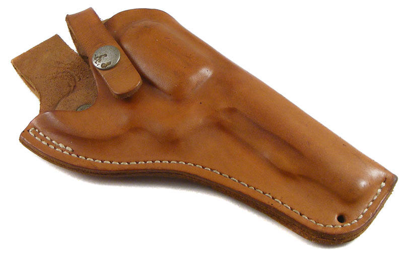 Other Militaria - .38 Special Revolver Holster - Pasco Full leather, in