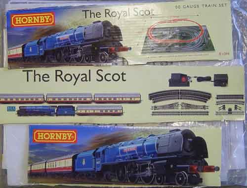 hornby royal scot train set