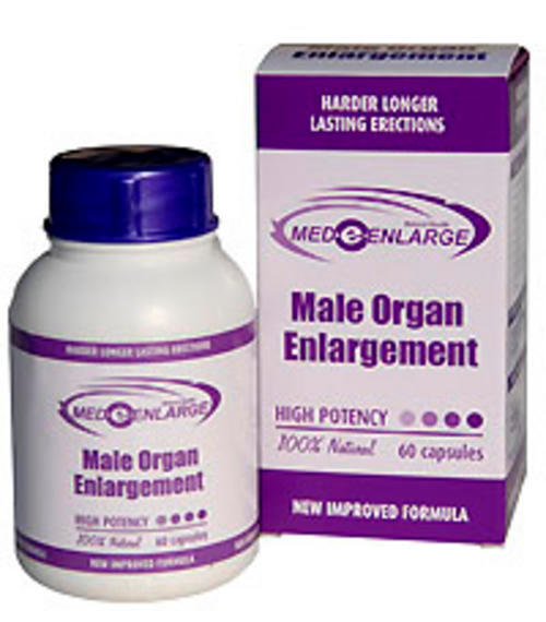 Penis Enlargement MED e ENLARGE natural supplement to develop the male organ