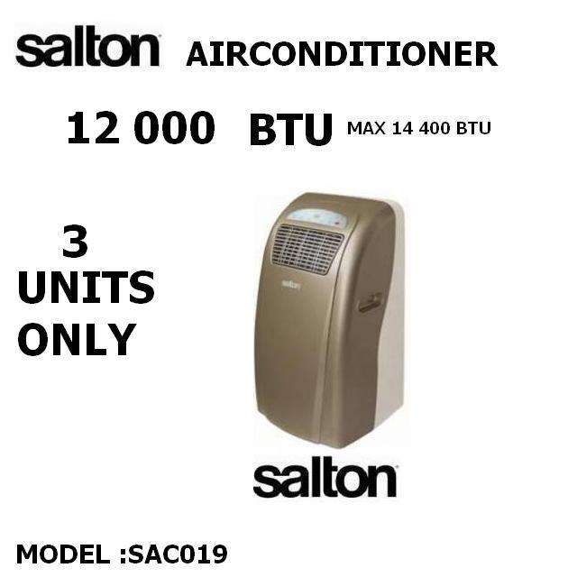 salton portable air conditioner