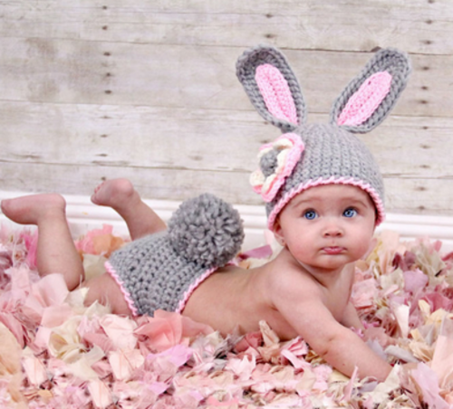 NEW SUPER SOFT  BUNNY OUTFIT FROM FRILLY LILY FOR STANDARD 43cm  BABY BORN, 