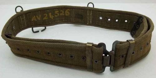 old military belts