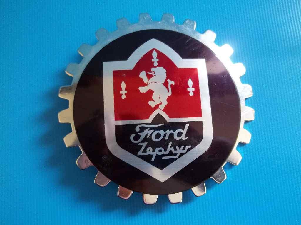 Other Decals & Emblems - "Ford Zephyr" Badge - Diameter 8,5cm was sold