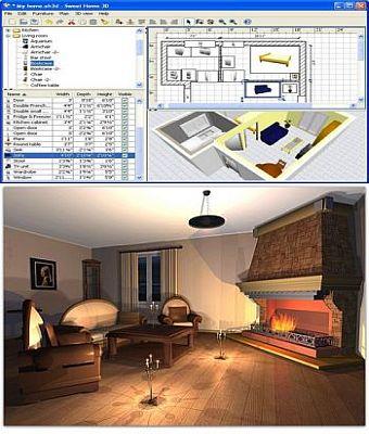 sweet home 3d model library