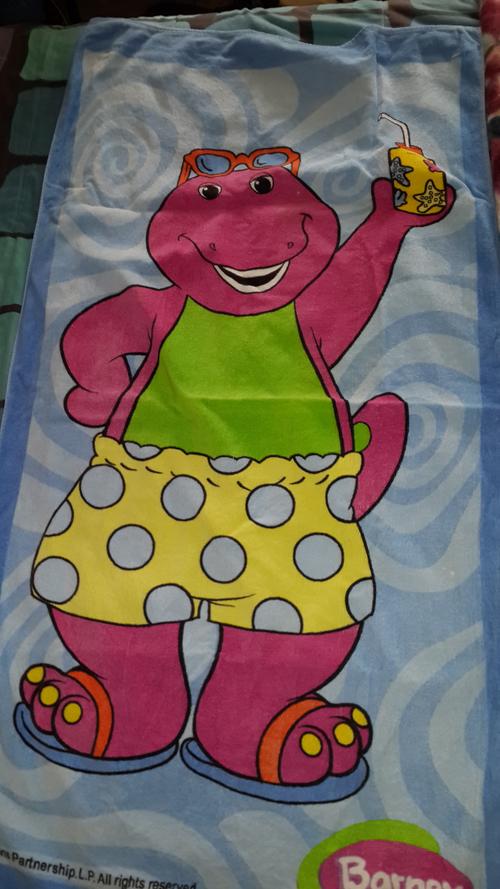 Towels & Cloths Barney Beach Towel was listed for R20.00