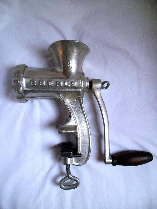Utensils BIG EBERLE MEAT GRINDER MINCER 8 MADE IN BRAZIL WITH