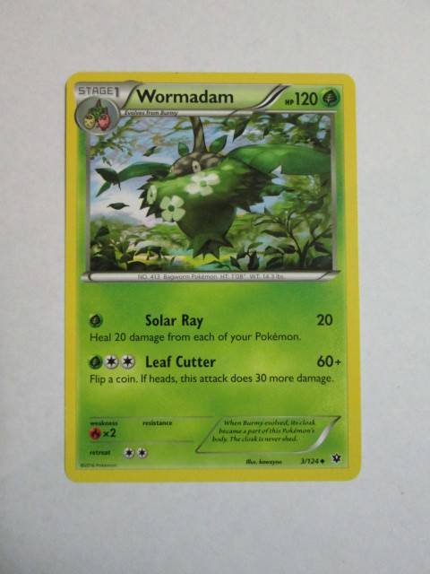 Trading Cards Wormadam Stage 1 3 124 2016 Pokemon Trading Card 