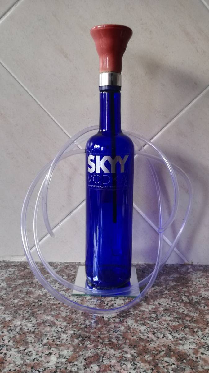 Other Sport & Leisure Hubbly Hookah Shisa VODKA Bottle Skyy VODKA was