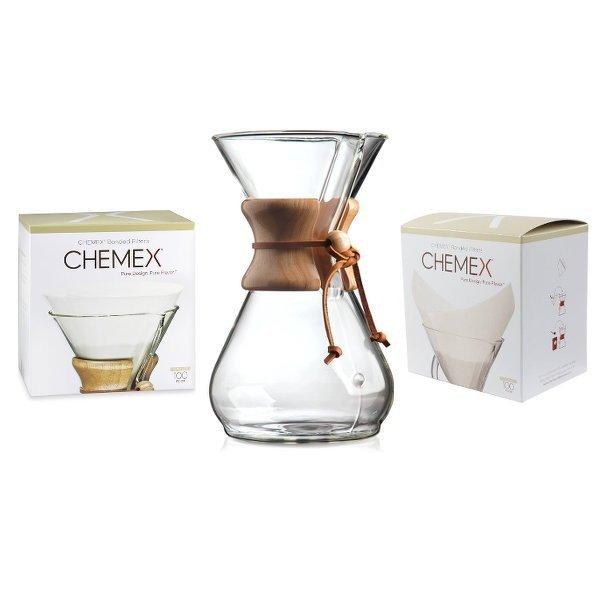 Espresso & Coffee Machines - Chemex Coffee Maker 8 Cup & Filter Bundle was listed for R1,299.00 ...