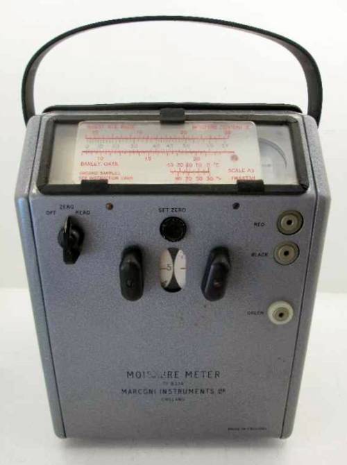 Other Antiques & Collectables Moisture Meter TF 933A Marconi