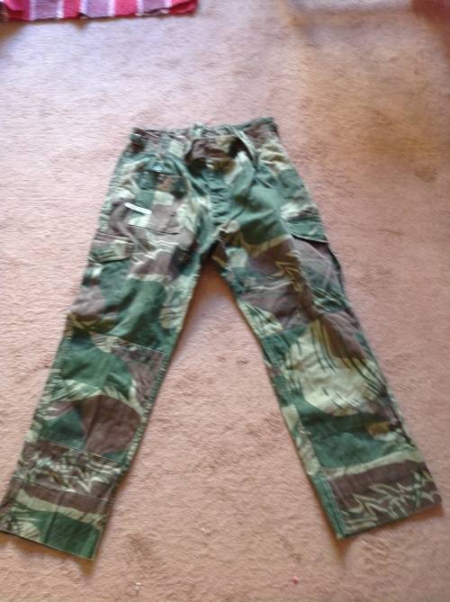Uniforms Rhodesian camo pants size 28 was sold for R350.00 on 10 Jan