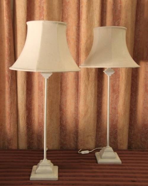 Lamps & Lanterns Two beautiful and elegant "tall" occasional table