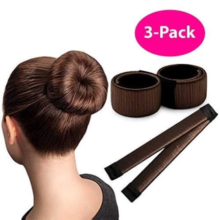 Other Hair Extensions & Weaves - Brown Magic Bun Maker / 3 PACK/Perfect Hair  Bun Making Tool/Donut Bun DIY Hair Styling/Hair Bun... was sold for   on 22 Mar at 11:10 by