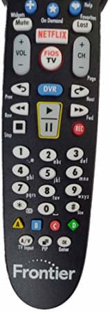 frontier remote buttons