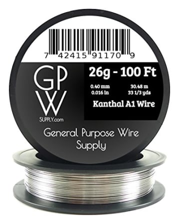GPW Supply Kanthal 26g 100 ft Electronic Resistance Wire 