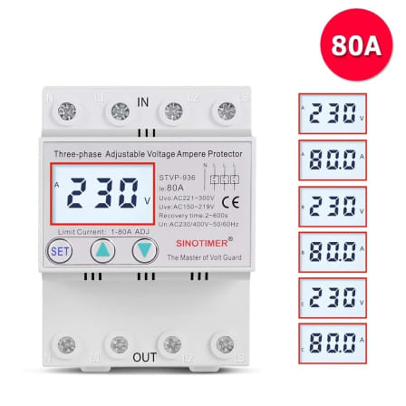 Other Home Automation - (Current 80A )SINOTIMER STVP-936 3 Phase AC
