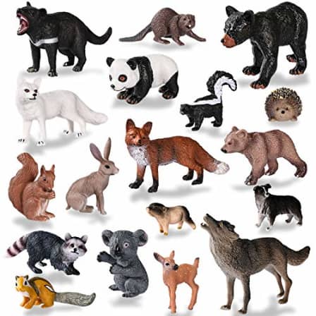 Other Action Figures - Max Fun 18pcs Woodland Forest Animals Toys African  Animal Figurines Cake Toppers with Elephant Gi... was listed for  on  11 Sep at 14:53 by PaperTown Africa in