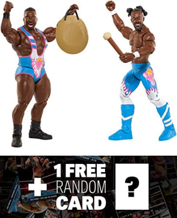 Other Action Figures - Kofi Kingston & Big E: WWE x Battle Pack Action  Figure + 1 FREE Official WWE Trading Card Bundle (39 was listed for  R1, on 2 Jun at