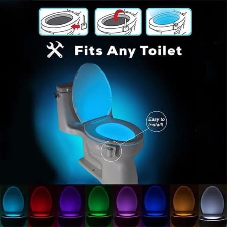 Other Audio & Visual Accessories - LED Motion Sensor Activated Toilet