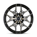 20" SSW S386 6/139 Black with Polished Face Alloy Wheels