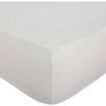 Horrockses Polycotton Fitted Sheet (King) (White)