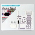 Parrot Magnetic Memo Board (500mm x 400mm)