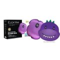 Elektra Electric Hot Water Bottle with Fleecy Designer Cover (Purple)