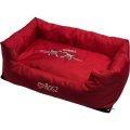 Rogz Spice Podz Dog Bed - Large (88cm x 55cm x 26cm) (Red Heart on Red Design)