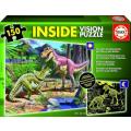 Educa Jigsaw Puzzle - Dinosaurs Inside Vision (150 Pieces)