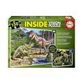 Educa Jigsaw Puzzle - Dinosaurs Inside Vision (150 Pieces)