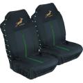 Stingray Springbok Front Seat Cover Set Set (2 Piece) (Black)