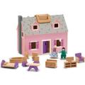 Melissa & Doug Doll Houses And Accessories - Fold and Go Mini Dolls House