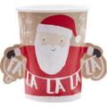 Santa & Friends - Paper Cups (Pack of 8)
