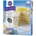 Wilton 4Pc Easy Layers 6x6 Inch Square Cake Baking Tin Oven Pan Icing Decorating