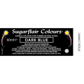 Sugarflair Airbrush Edible Liquid Colouring for Airbrushing - Dark Blue 60ml