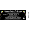 Sugarflair Airbrush Edible Liquid Food Colouring for Airbrushing - Deep Red 60ml