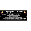 Sugarflair Airbrush Edible Liquid Colouring for Airbrushing - Light Green 60ml
