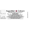 Sugarflair Chocolate Colouring Edible Oil Based Food Colouring - Burgundy - 35g