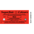 Sugarflair Edible Glitter Paint Icing Cake Decorating & Sugarcraft - Red 35g