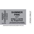 SugarFlair Edible Shimmer Pink Lustre Powder Food Colour Icing Cake Decoration