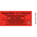 Sugarflair Red Edible Paint Cake Icing Matt Colour for Sugarpaste Decorating