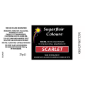 Sugarflair SCARLET RED Pastel Paste Gel Edible Concentrated Food Icing Colouring