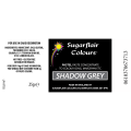 Sugarflair SHADOW GREY Pastel Paste Gel Edible Concentrated Food Icing Colouring