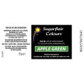 Sugarflair APPLE GREEN Pastel Paste Gel Edible Concentrated Food Colouring
