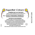 Sugarflair Powder Puff Edible Pump Spray Lustre 10g - Gold Finishing Sparkle